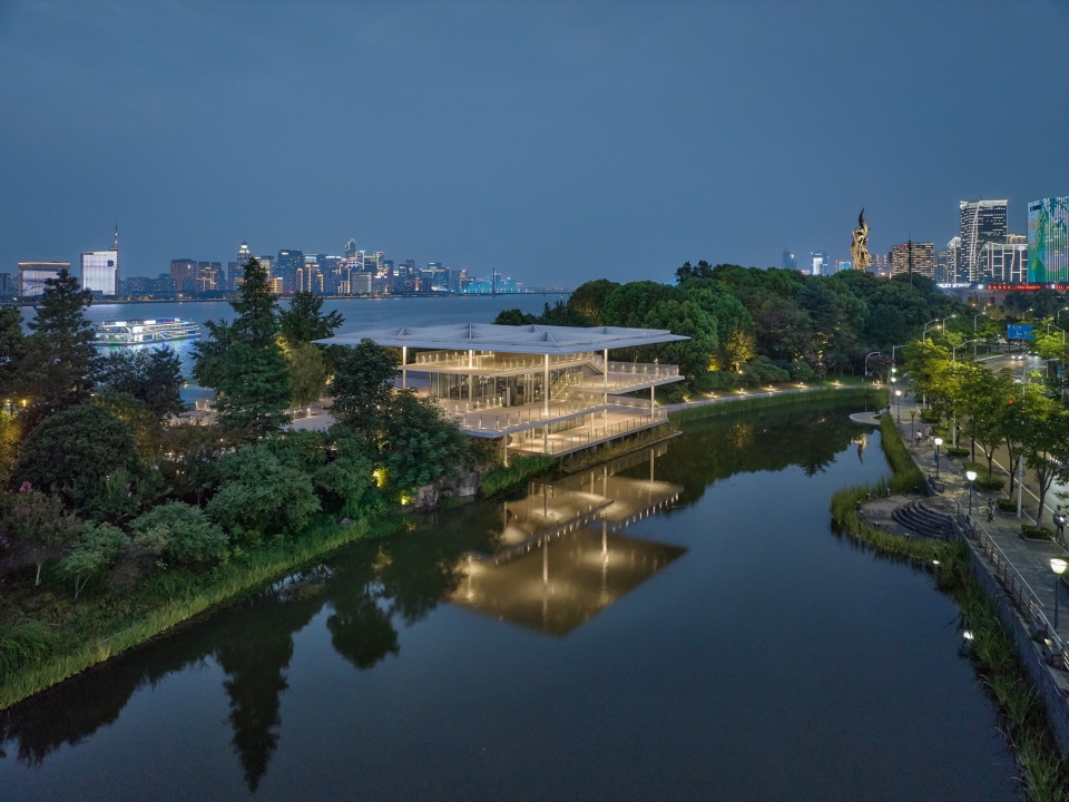 hangzhou riverfront public space·the jianshi station the tingyun station by original design studio of tongji architectural design group c...