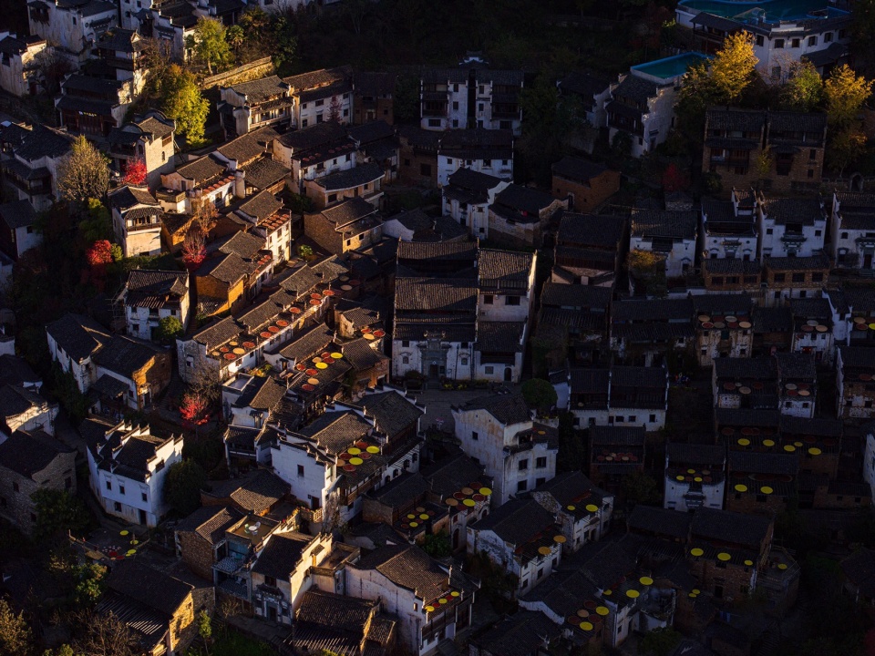 renovation of huangling ancient village by wuyuan village culture media co ltd