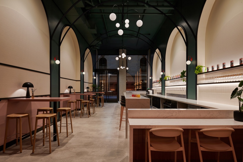 talea beer cos bryant park taproom by ala studio