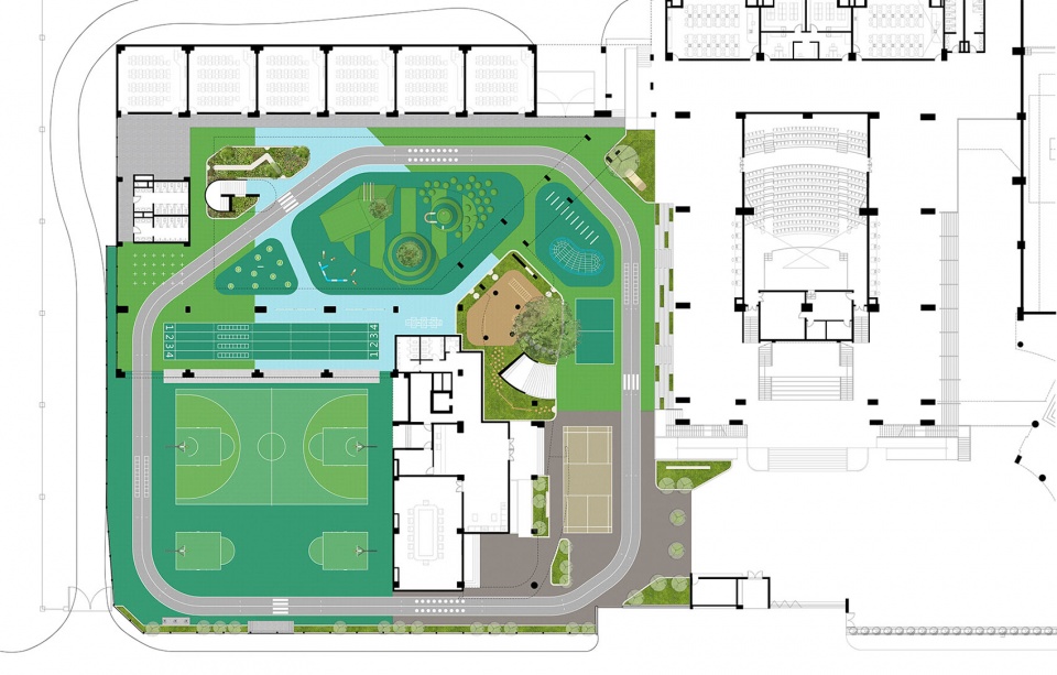 Hyde Primary School Landscape Design by 11ARCHITECTURE - 谷德设计网