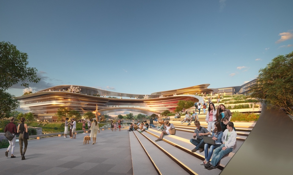 Design of Xicen Science Technology Centre by Foster Partners