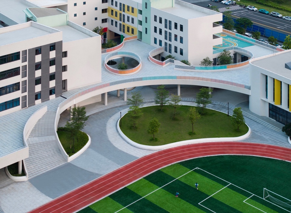 Nansha Primary School the Pearl River Bay Campus by Shing Partners Design Group