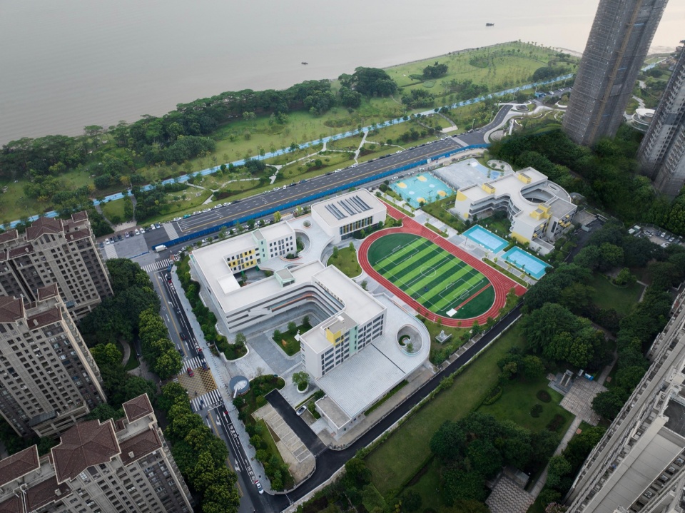 Nansha Primary School the Pearl River Bay Campus by Shing Partners Design Group