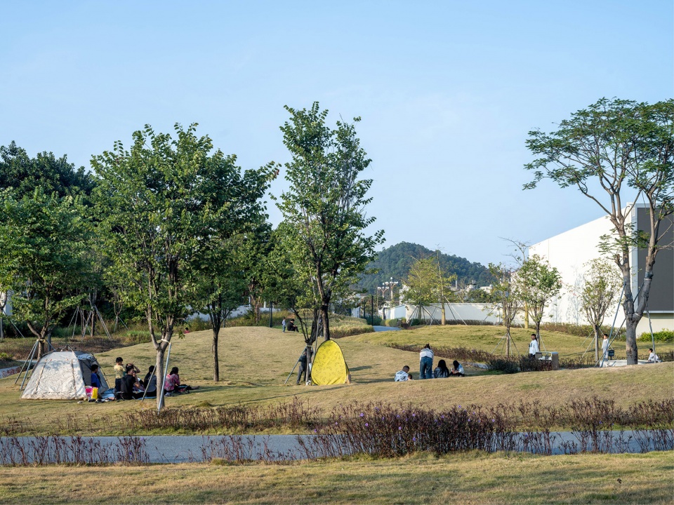 dongguan huangjiang science and technology park urban exhibition hall by tianhua