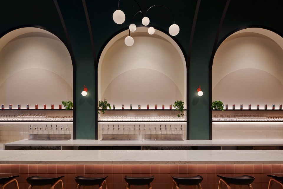 talea beer cos bryant park taproom by ala studio
