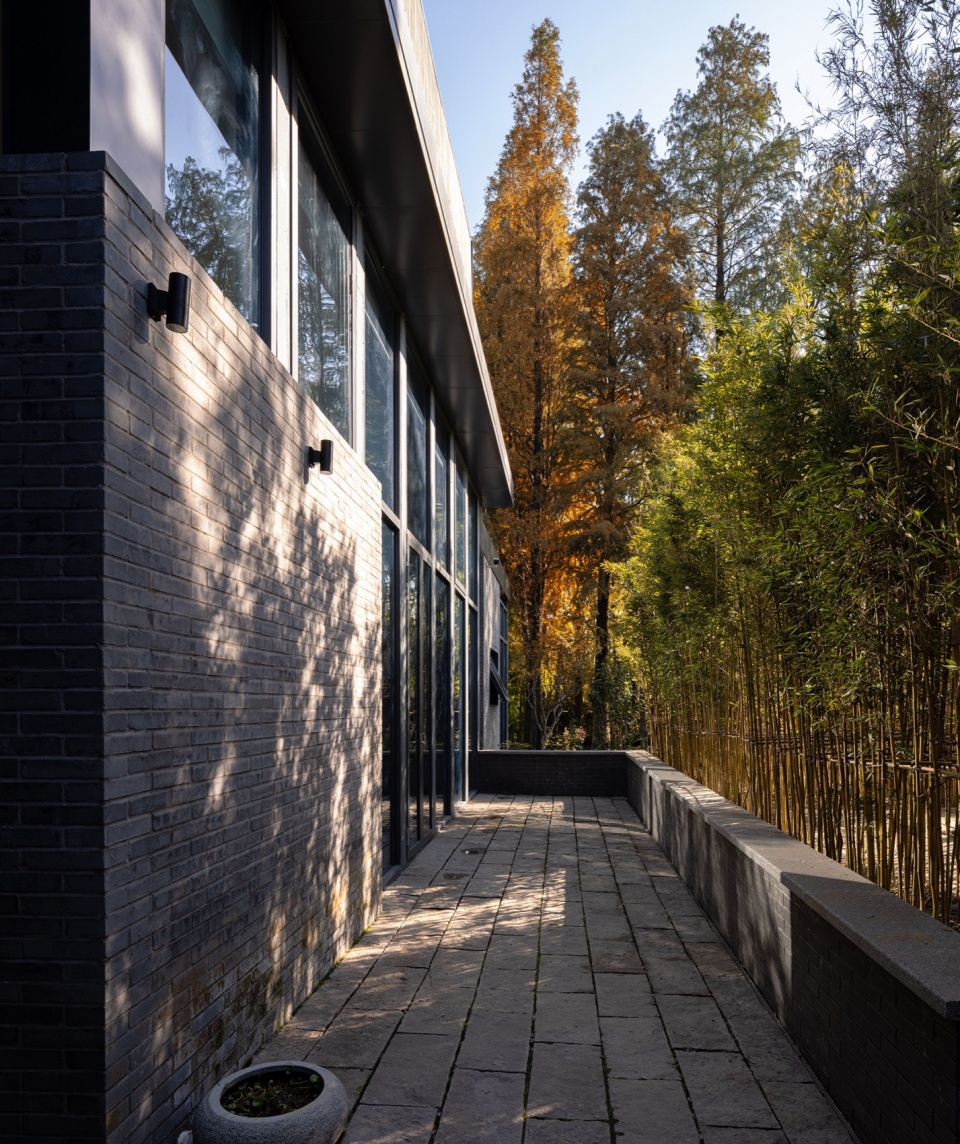 桐乡濮院红旗漾杉林部落共享餐厅 上海严旸建筑设计工作室