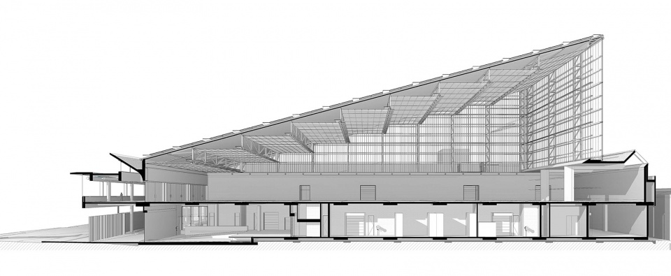 dangrove art storage facility by tzannes
