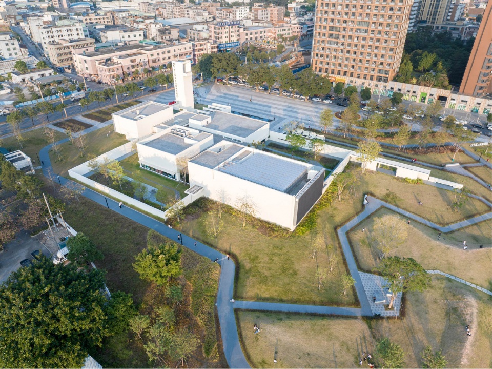 dongguan huangjiang science and technology park urban exhibition hall by tianhua