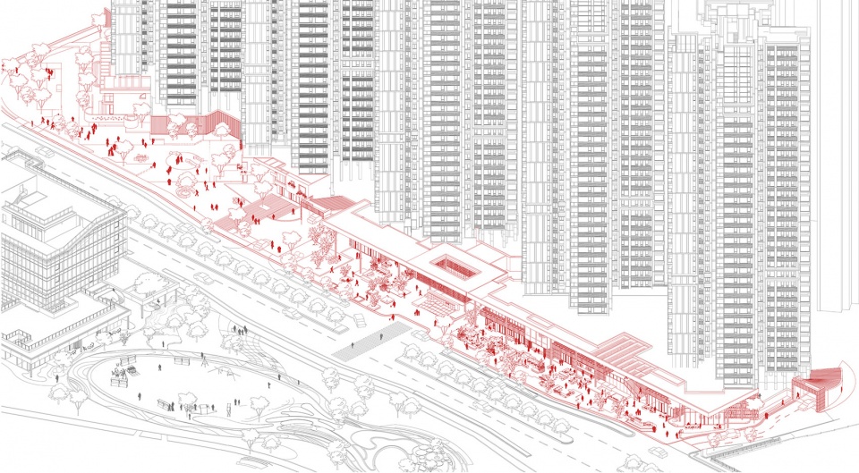 guangzhou huangpu new town center by clou architects