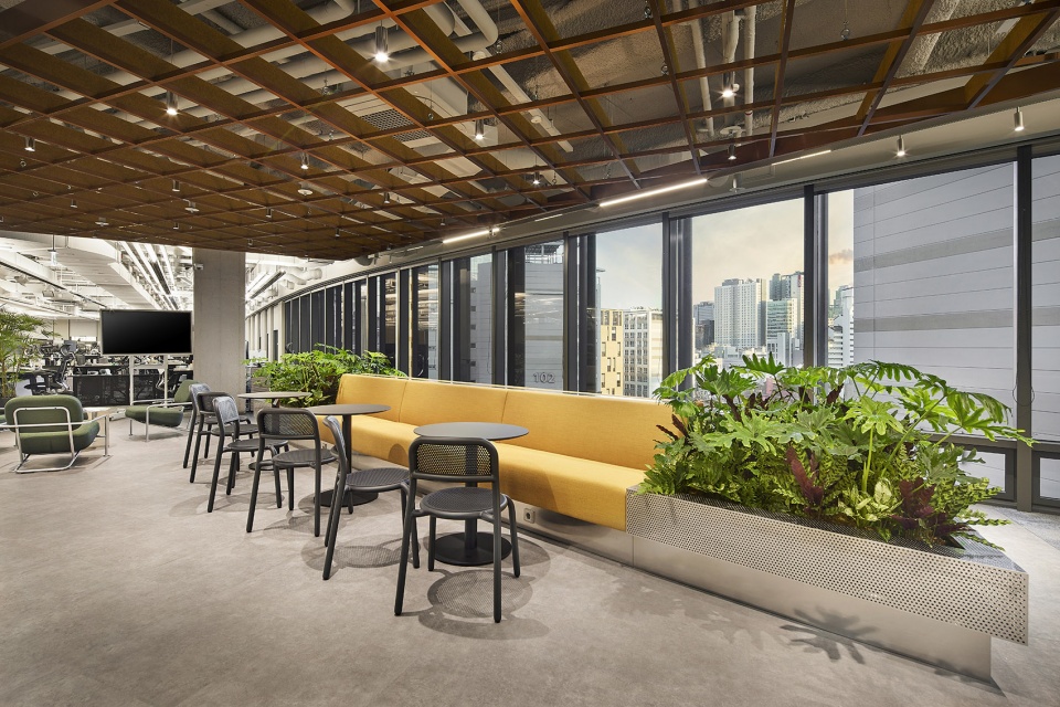 office space for krafton by kinzo architekten