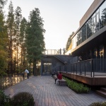 桐乡濮院红旗漾杉林部落共享餐厅 / 上海严旸建筑设计工作室