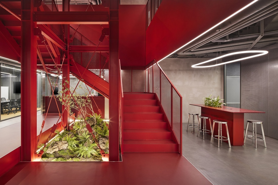 office space for krafton by kinzo architekten