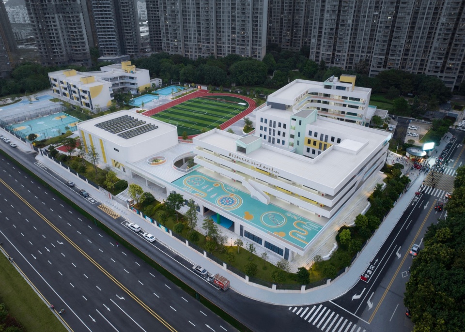 Nansha Primary School the Pearl River Bay Campus by Shing Partners Design Group