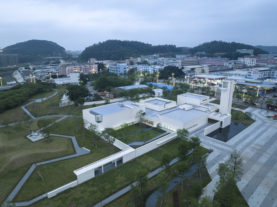 dongguan huangjiang science and technology park urban exhibition hall by tianhua