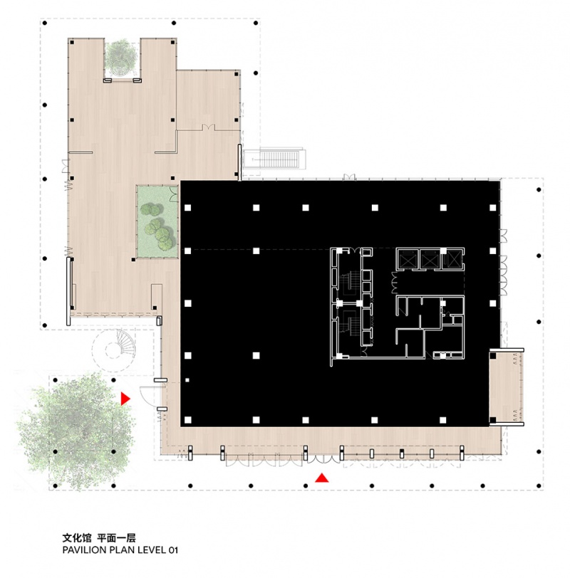 guangzhou huangpu new town center by clou architects