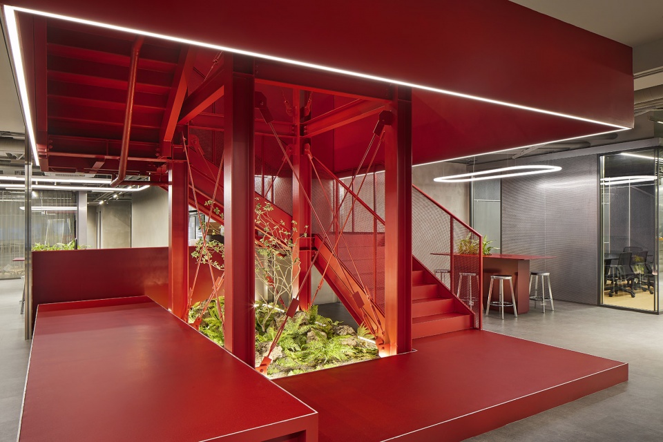 office space for krafton by kinzo architekten