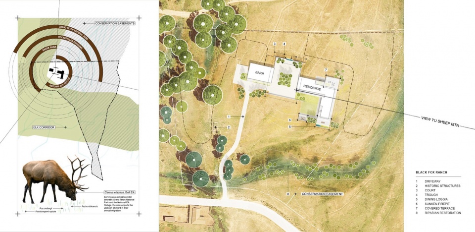 2023 ASLA RESIDENTIAL DESIGN AWARD OF HONOR Black Fox Ranch by Design Workshop Inc