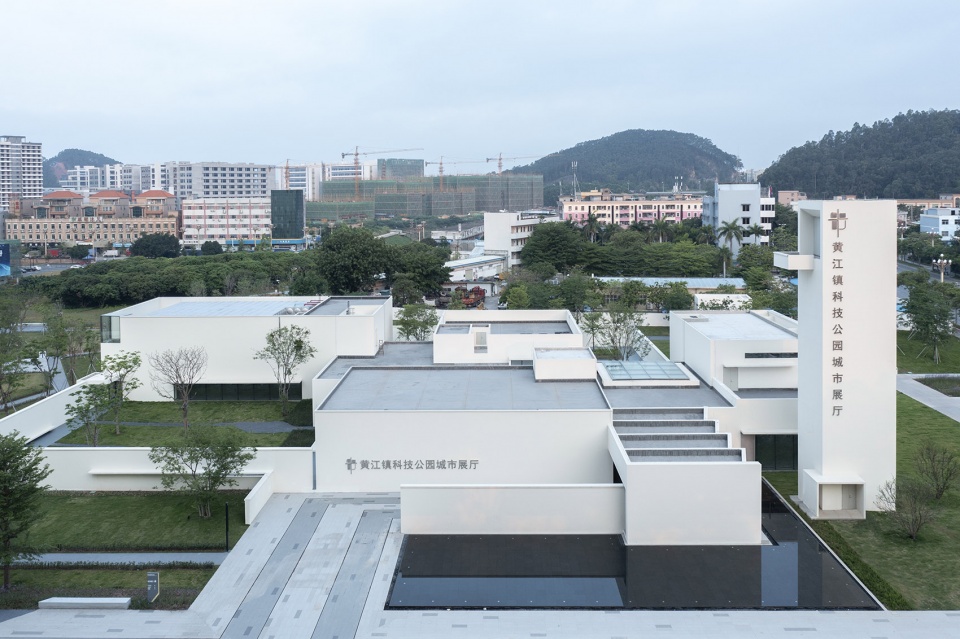 dongguan huangjiang science and technology park urban exhibition hall by tianhua