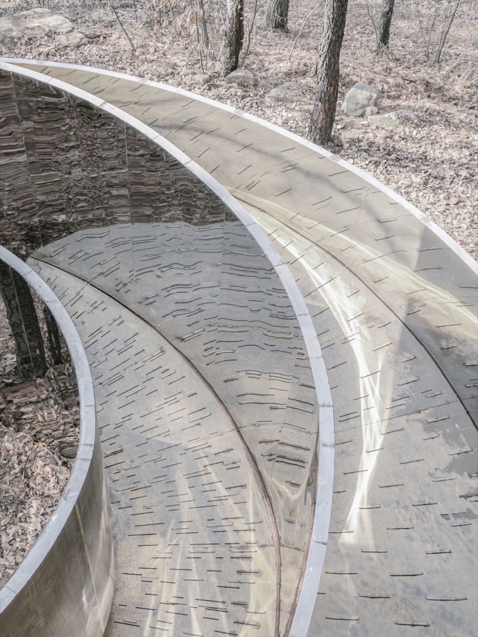 secret forest pavilion by next architects