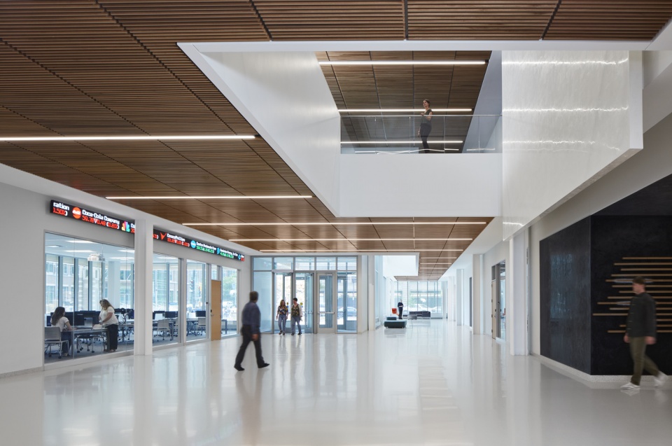 OBrien Hall College of Business Administration BNIM Workshop Architect