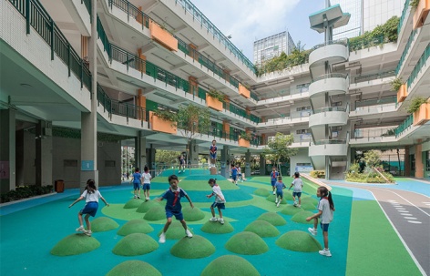海德学校小学部景观改造，深圳 / 一十一建筑