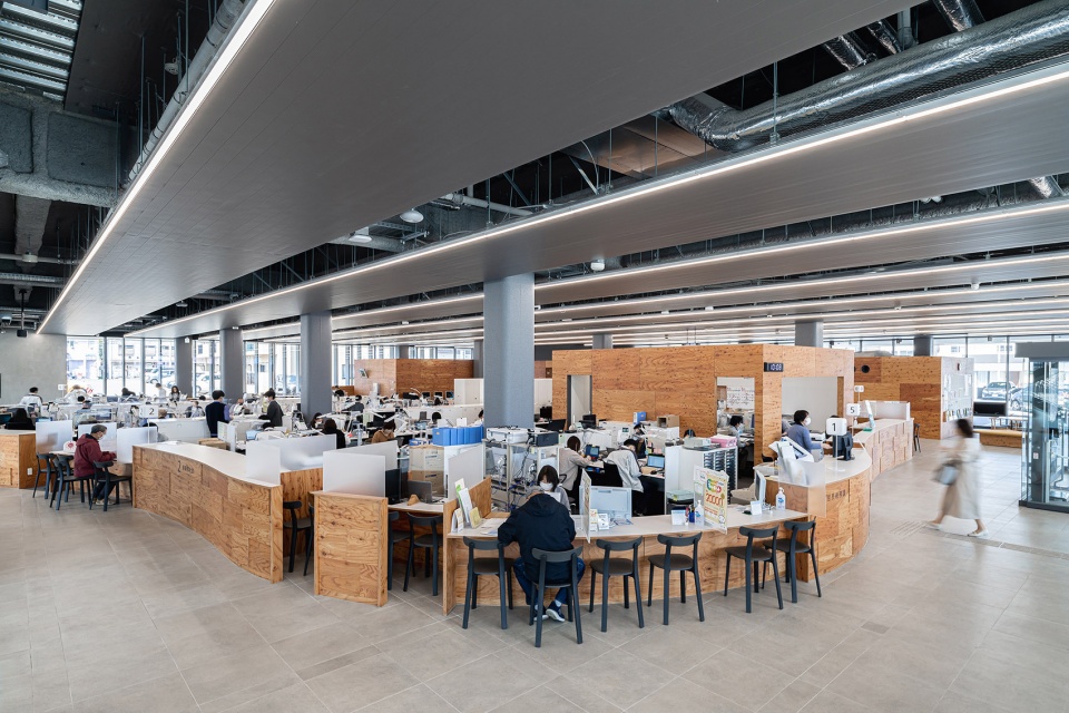 memuro town hall by atelier bnksozo sekkeisha