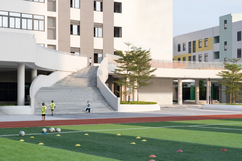 Nansha Primary School the Pearl River Bay Campus by Shing Partners Design Group