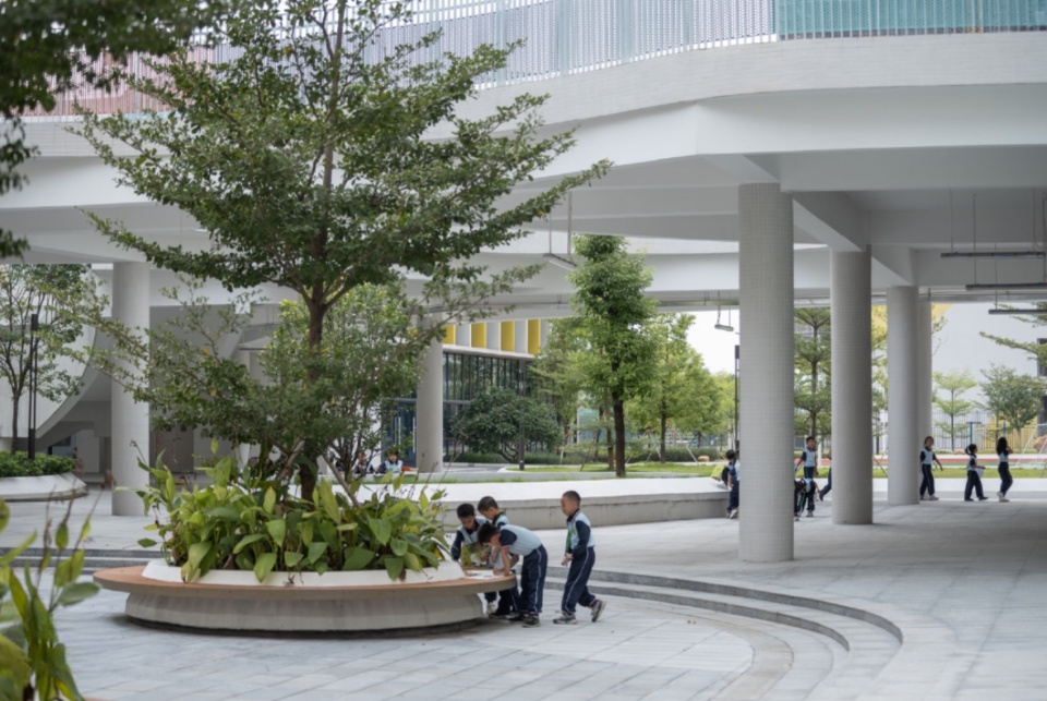 Nansha Primary School the Pearl River Bay Campus by Shing Partners Design Group