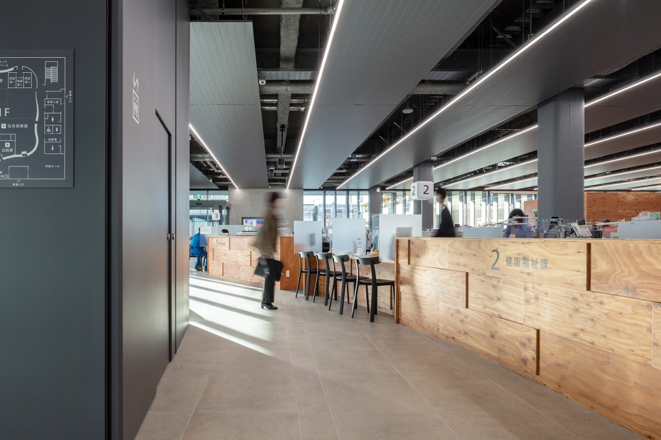 memuro town hall by atelier bnksozo sekkeisha