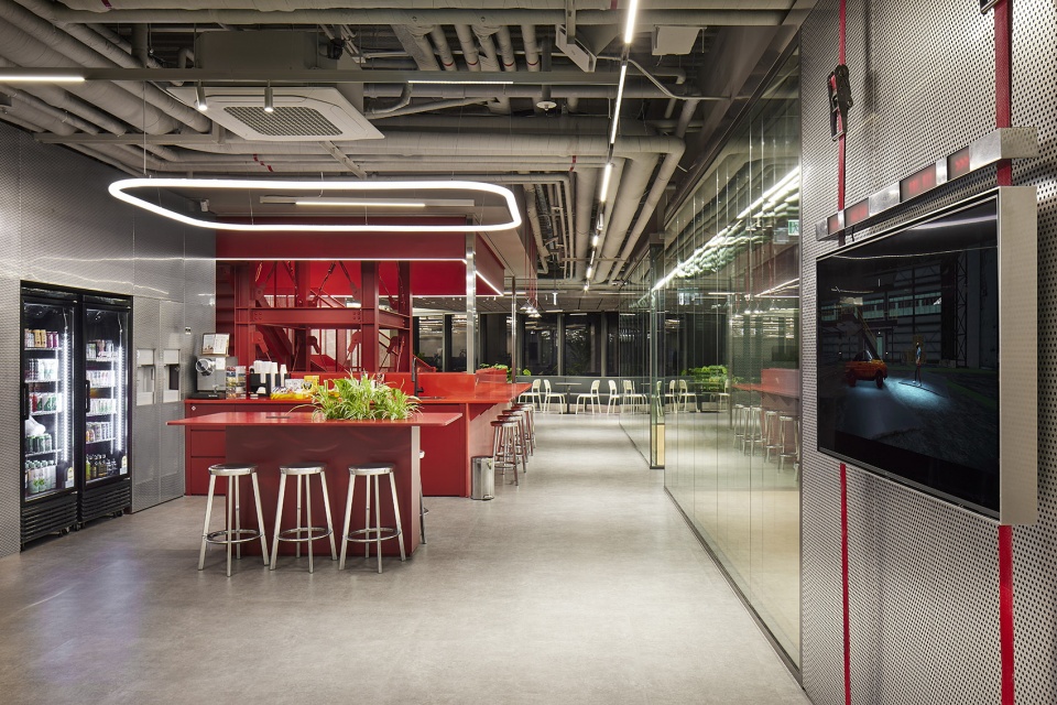 office space for krafton by kinzo architekten