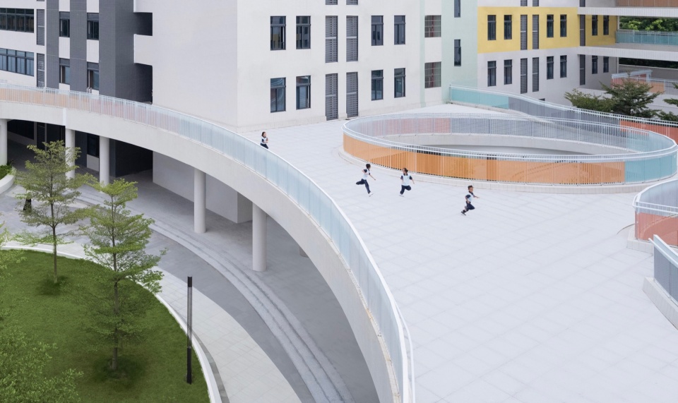 Nansha Primary School the Pearl River Bay Campus by Shing Partners Design Group
