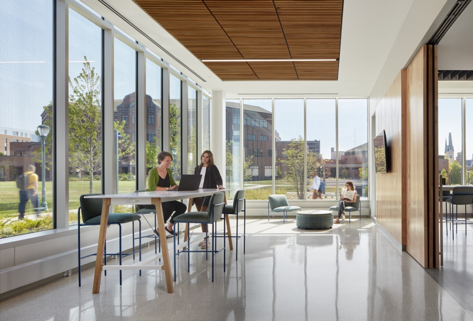 OBrien Hall College of Business Administration BNIM Workshop Architect