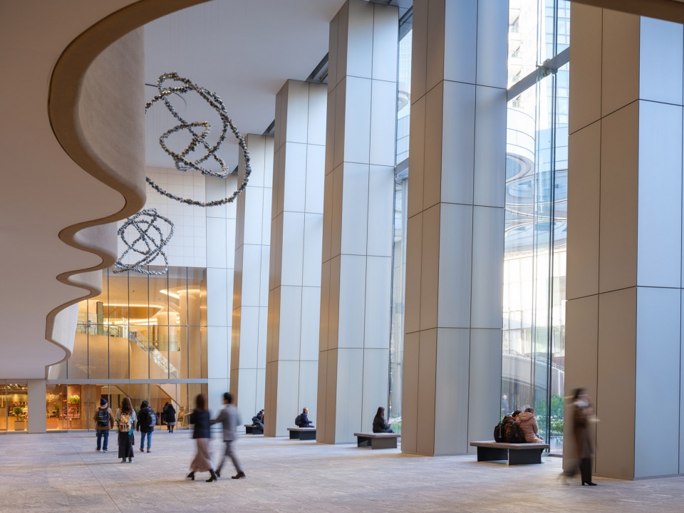 azabudai hills by pelli clarke partners
