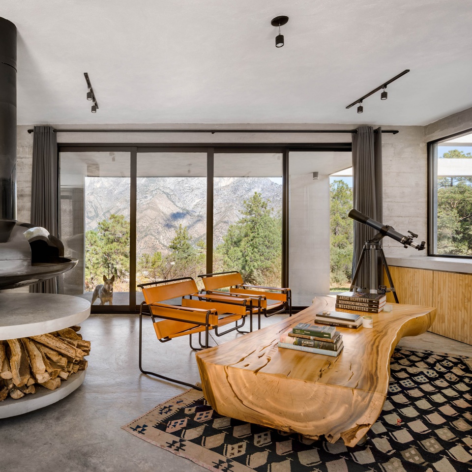 casa en la sierra de arteaga by s ar