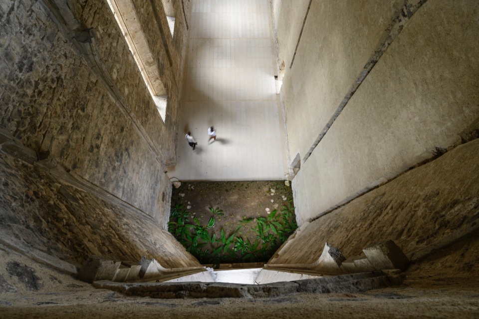 covering the remains of the church of st john the baptist in the zice charterhouse by medprostor