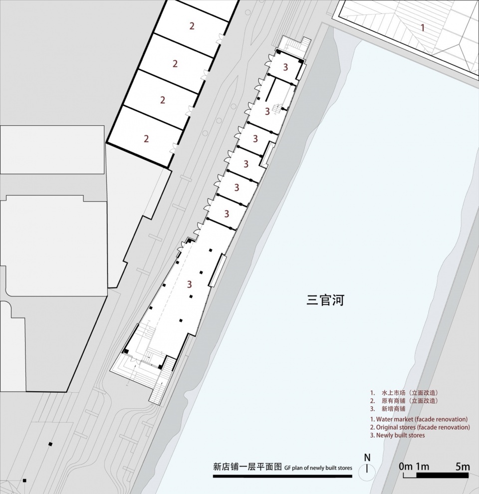 康县新人字桥及周边商业街更新设计 三文建筑