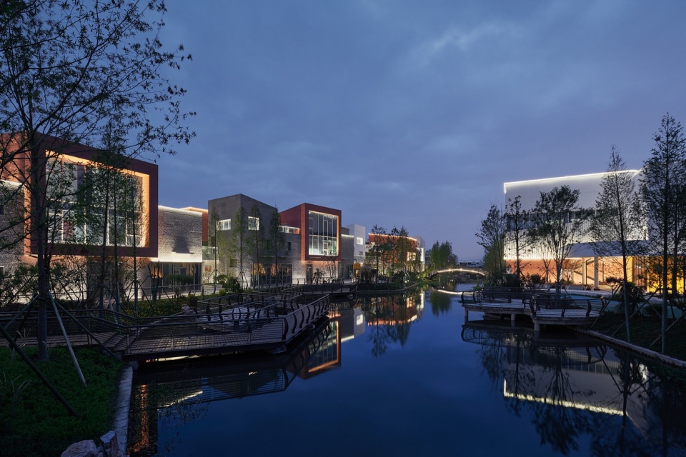 changan international flower industry park by sens architects plain architecture