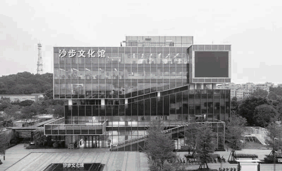 guangzhou huangpu new town center by clou architects
