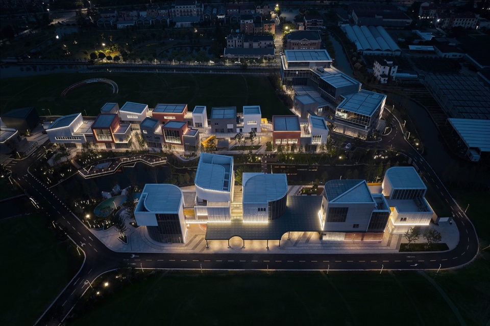 changan international flower industry park by sens architects plain architecture