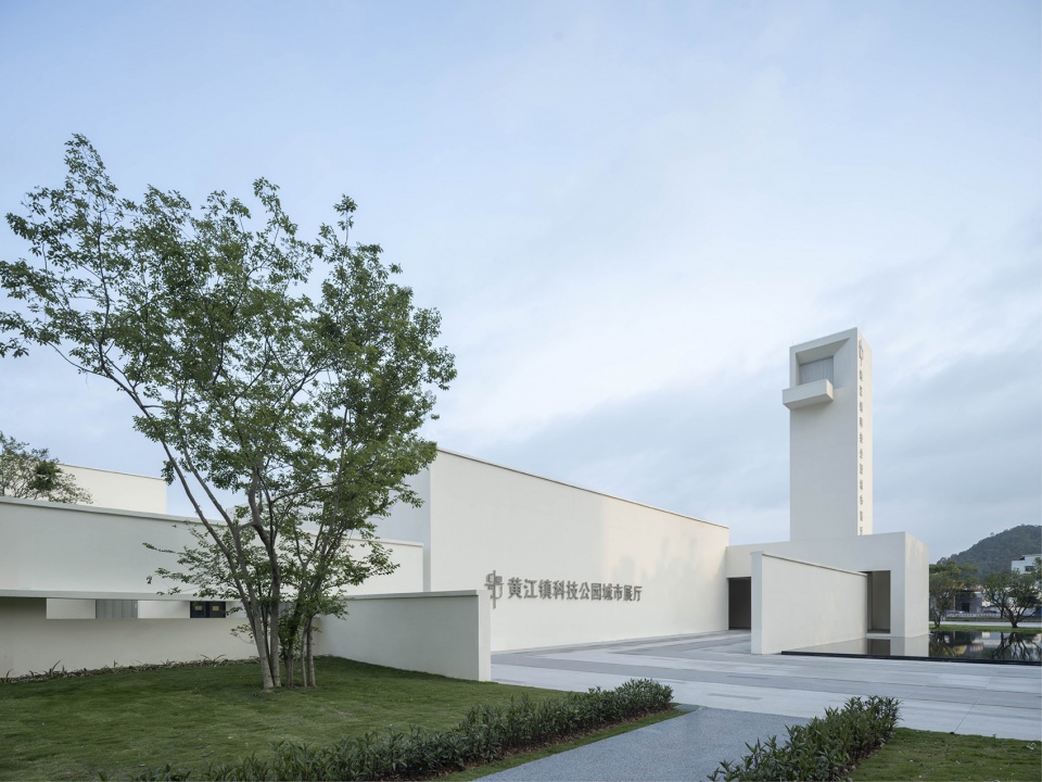 dongguan huangjiang science and technology park urban exhibition hall by tianhua