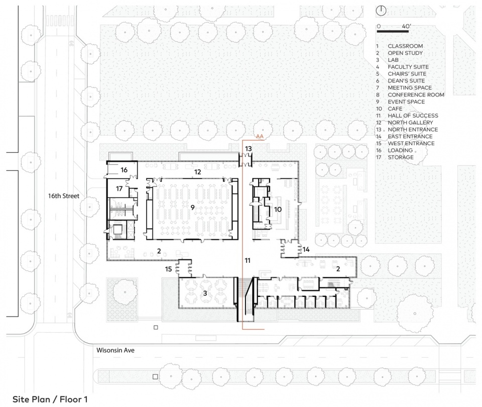 OBrien Hall College of Business Administration BNIM Workshop Architect