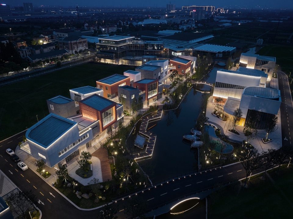 changan international flower industry park by sens architects plain architecture