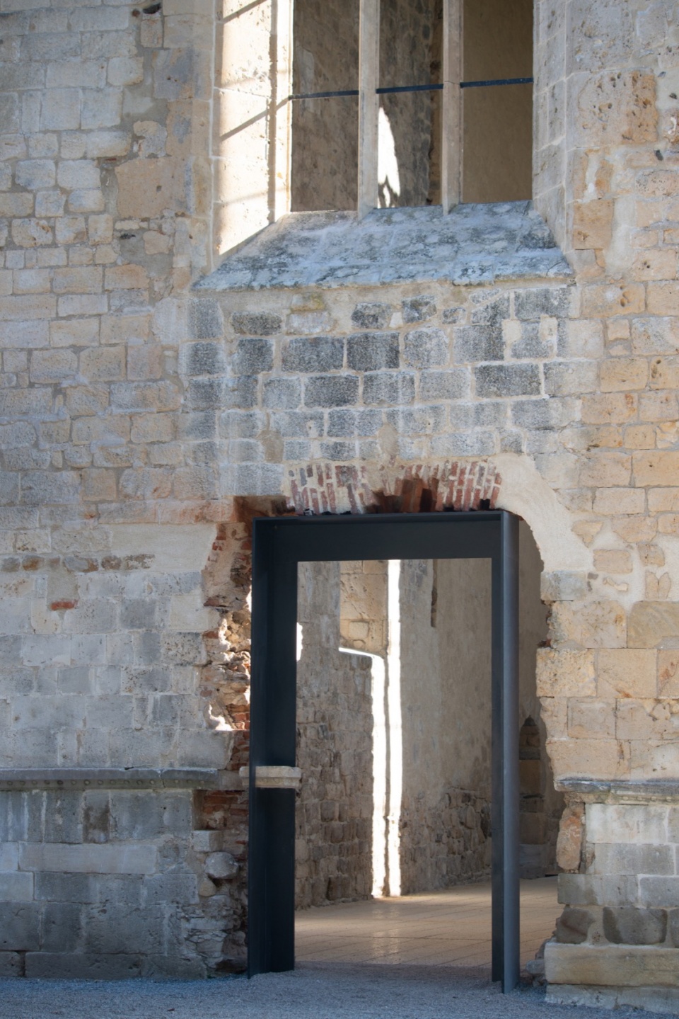 covering the remains of the church of st john the baptist in the zice charterhouse by medprostor