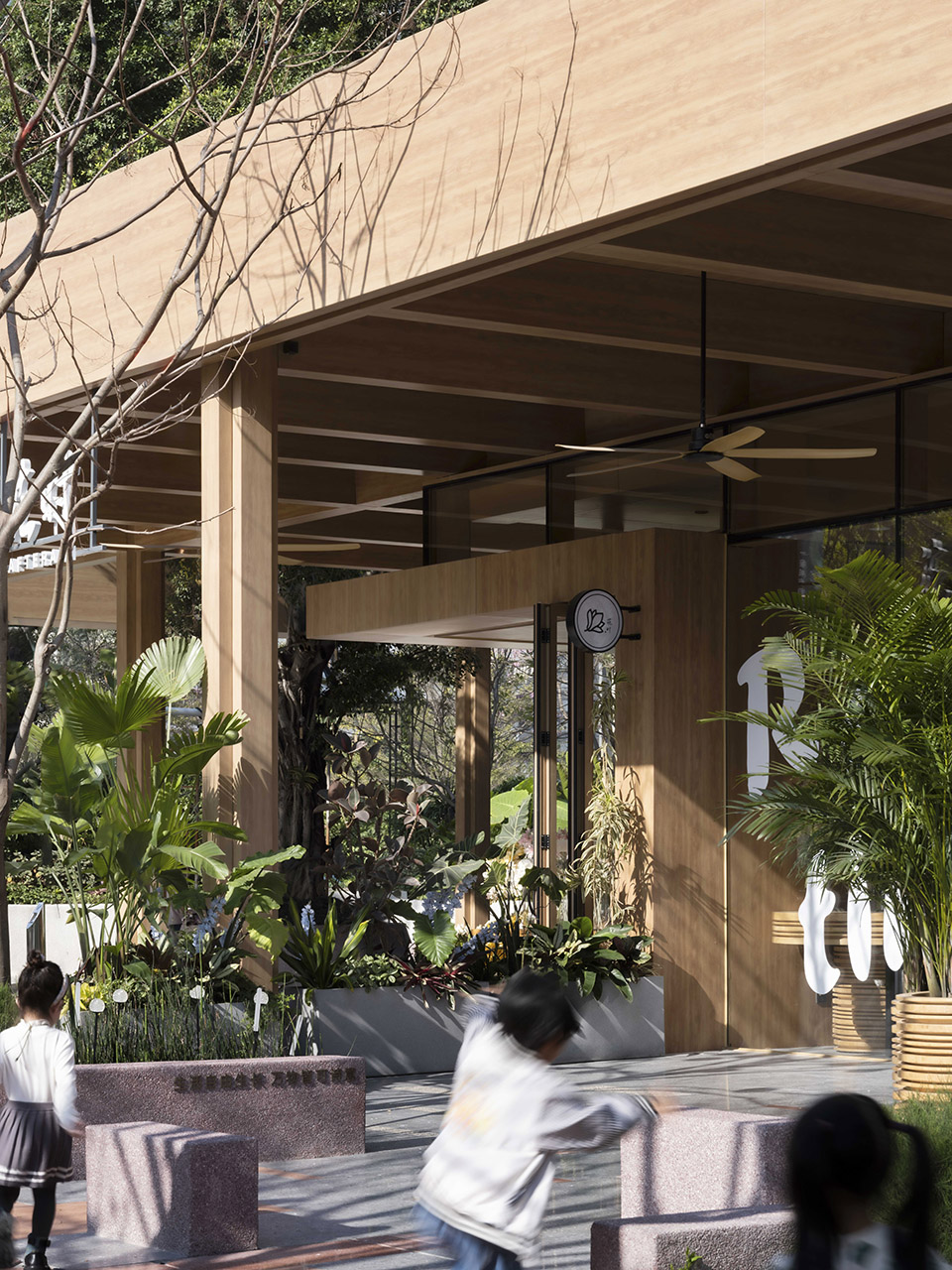 guangzhou huangpu new town center by clou architects