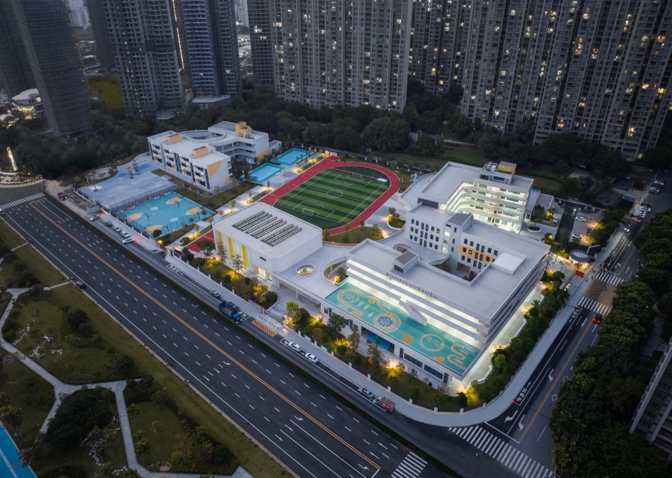 Nansha Primary School the Pearl River Bay Campus by Shing Partners Design Group