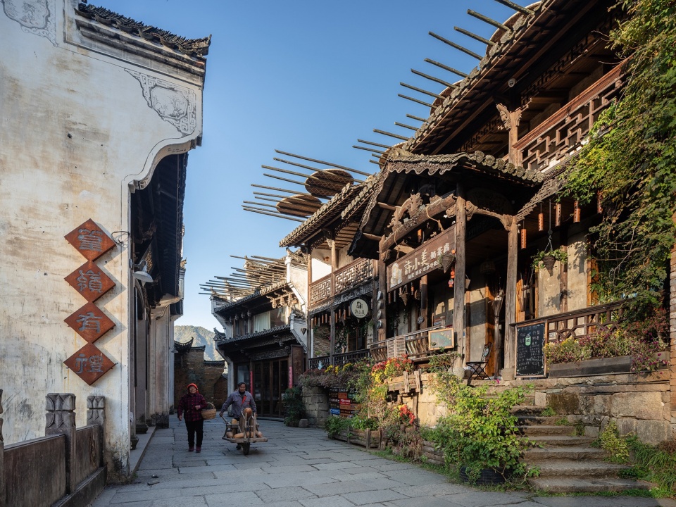 renovation of huangling ancient village by wuyuan village culture media co ltd