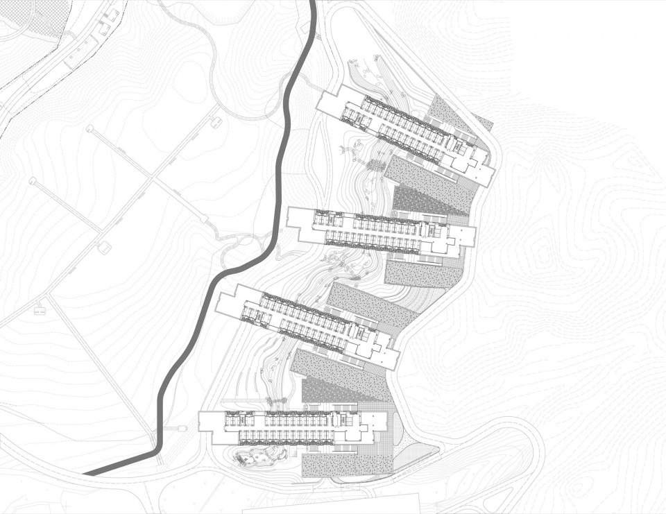Valley student apartment of Jingdezhen Vocational University of Art by THAD