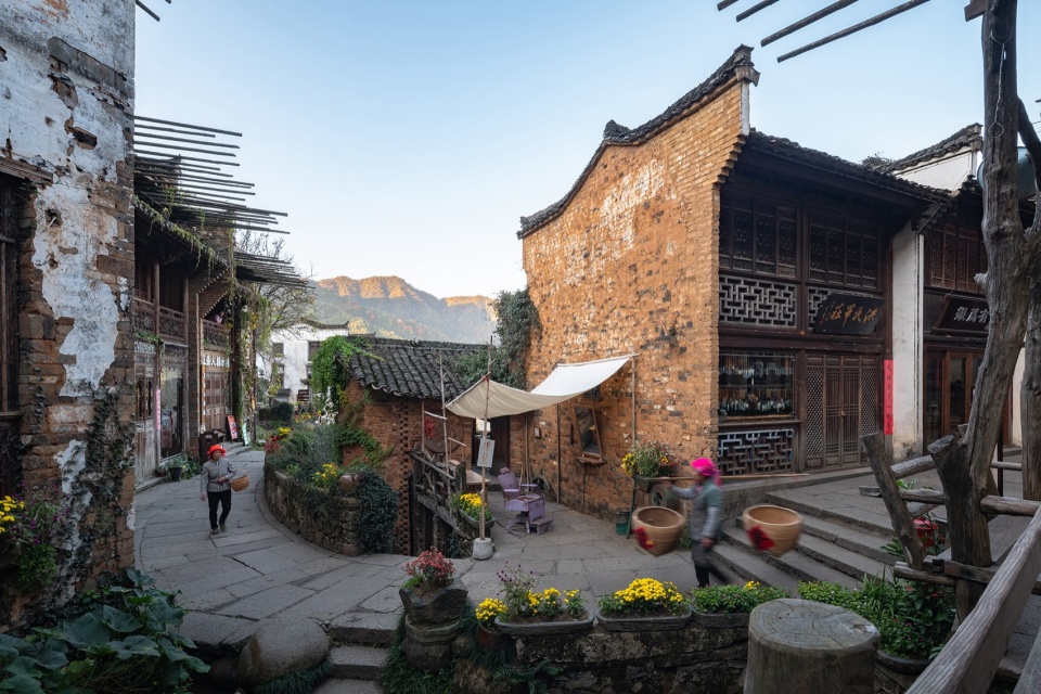 renovation of huangling ancient village by wuyuan village culture media co ltd