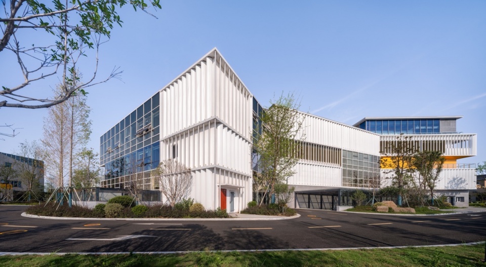 changan international flower industry park by sens architects plain architecture
