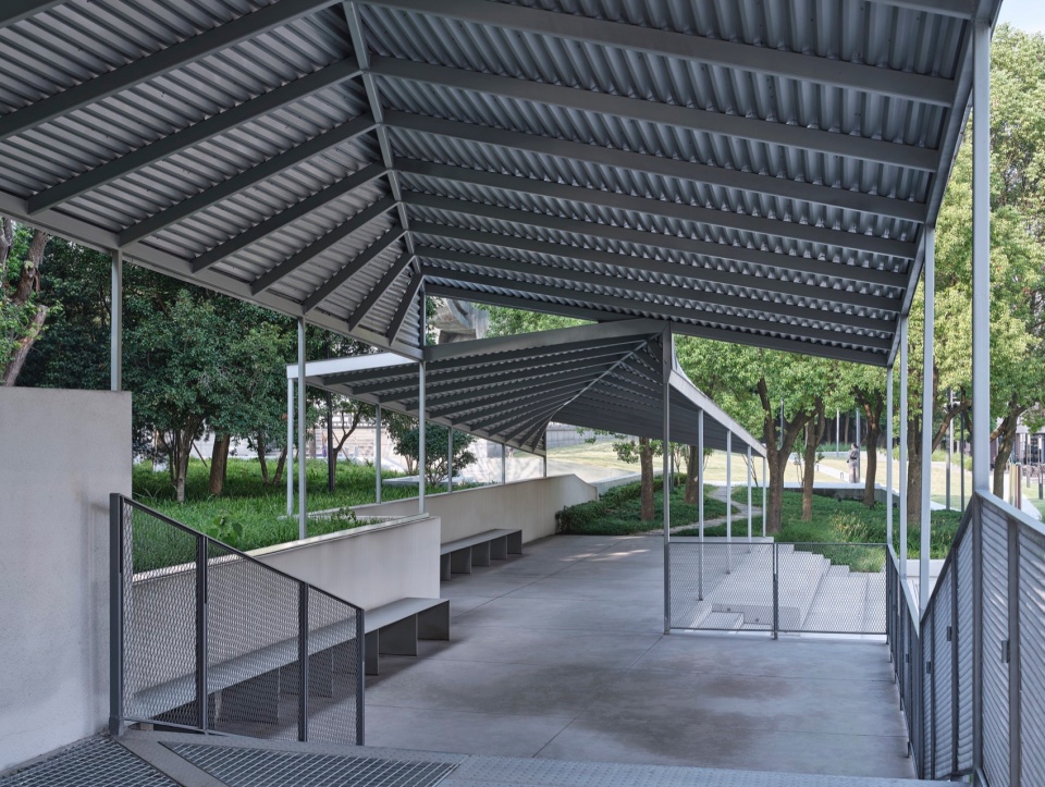 hangzhou riverfront public space·the jianshi station the tingyun station by original design studio of tongji architectural design group c...